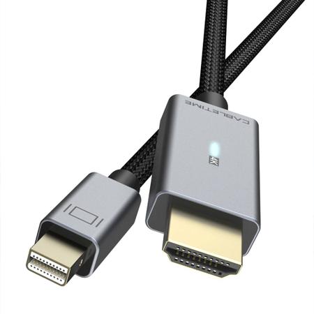 Imagem de Cabo Mini Displayport Para HDMI Thunderbolt 2 1m CableTime