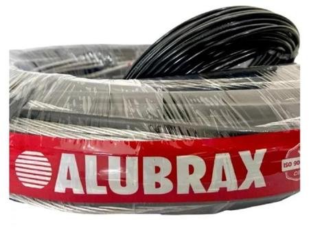 Cabo Nax 16 mm Singelo Preto - 80 Metros - Alubrax Imagem de Cabo Nax 16 mm Singelo Preto - 80 Metros