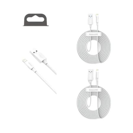 Imagem de Cabo USB de Carregamento Rápido 2.4A para iPhone 11/12/13/14/8/X/XR - Sincronização de Dados