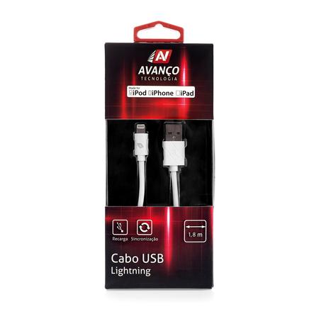 Imagem de Cabo Usb Homologado Mfi Para iPhone 5, 6, 7, 8 X, 11, 12