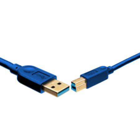 Imagem de Cabo Usb Maxprint A Macho x B Macho 1.5m 6010711 - Azul