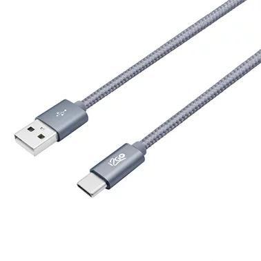 Imagem de Cabo usb para usb-c i2go pro 2mt procbl001gy chumbo