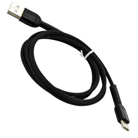 Imagem de Cabo Usb Tecido 1 Metro Flexível Para Samsung A21S