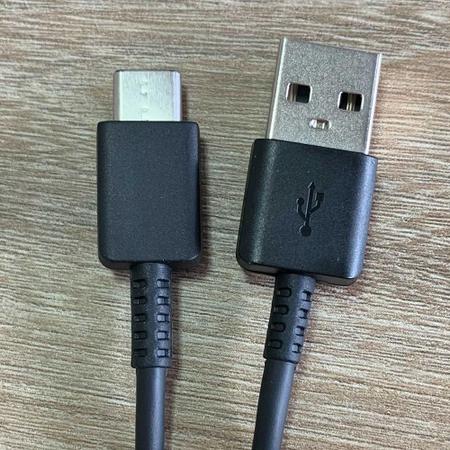 Imagem de Cabo USB Tipo C Samsung Galaxy A12 A20 A30 A50 A30s M31 M51 S10 S20 80 Cm Original 