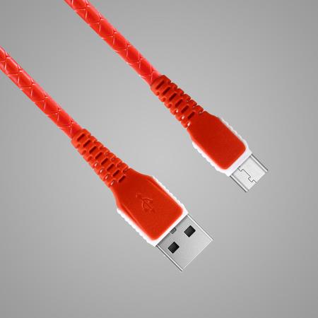 Imagem de Cabo USB X Micro USB V8 2.1A Reforçado De 1,20 Metro MB71200