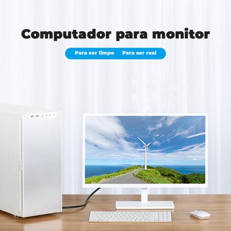 Imagem de Cabo VGA Para Monitor Video Pc Macho Premium Lcd 1m Vention