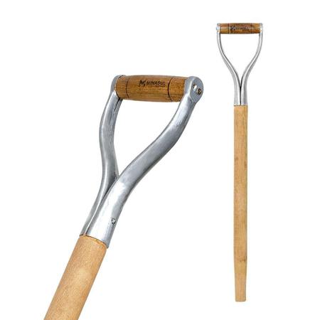 Cabo Y Para Pá Bico Quadrada Alça De Metal 90 Cm - Minasul Imagem de Cabo Y Para Pá Bico Quadrada Alça De Metal 90 Cm