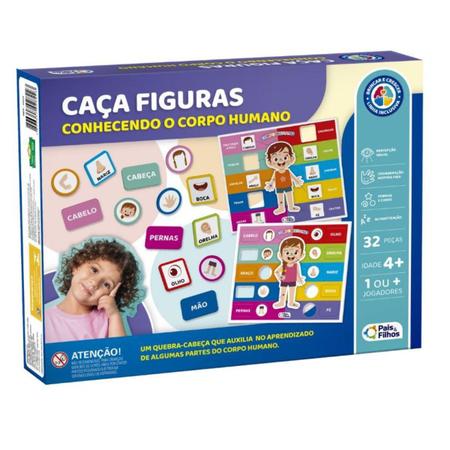 Jogos Educativos Corpo Humano Menino - Puzzle 5 Camadas na Loja Ricardo e  Vaz, Infantil, Jogos Didáticos