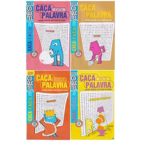 Box com 6 Revistas Coquetel - Caça Palavra Mata Fácil - Outros Livros -  Magazine Luiza