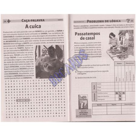 Imagem de Caça Palavras Fácil Coquetel Kit 10 Volumes 50 Páginas
