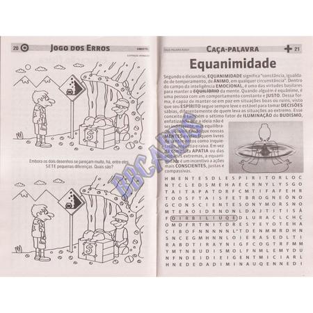 Imagem de Caça Palavras Fácil Coquetel Kit 10 Volumes 50 Páginas