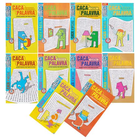 Box com 6 Revistas Coquetel - Caça Palavra Mata Fácil - Outros Livros -  Magazine Luiza