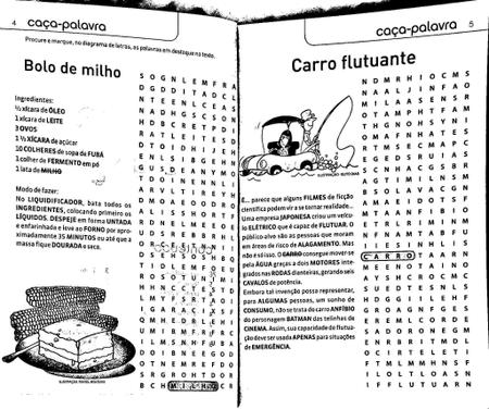 Caça Palavras Livro N34 Fácil Coquetel