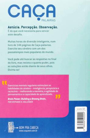 Livro de Passatempo Coquetel CaÇa Palavra Nível Fácil - Livros de Caça- palavras - Magazine Luiza