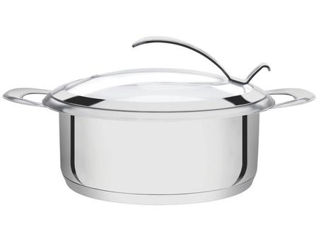 Imagem de Caçarola Tramontina Inox 4,6L 24cm com Tampa