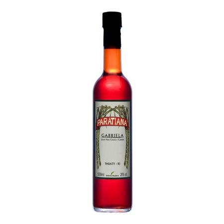 Imagem de Cachaça Gabriela Paratiana Cravo E Canela 500 ml Artesanal Alambique Gourmet Premiada Presente Original Clássica