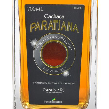 Imagem de Cachaça Paratiana Ouro Extra Premium 700ml - Safra 2011