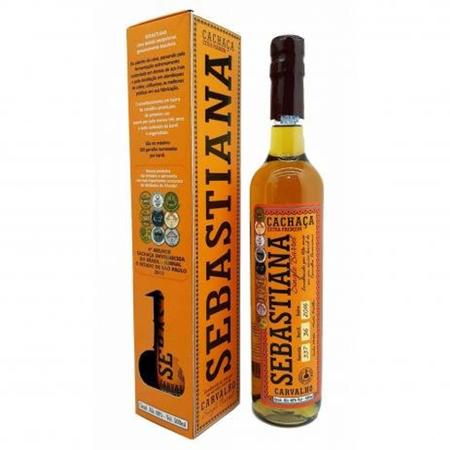 Imagem de Cachaça Sebastiana Carvalho Single Barrel 3 Anos 500ml