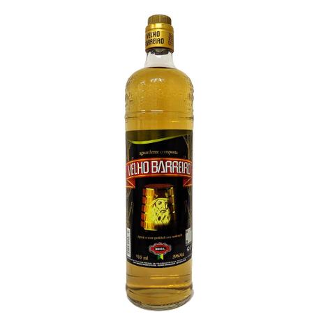 Cachaça Adoçada Velho Barreiro 910ml - mobile-superprix