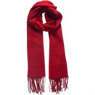 Cachecol Liso Unissex Lenço Feminino e Masculino com Franja - JWH-2428 Imagem de Cachecol Liso Unissex Lenço Feminino e Masculino com Franja