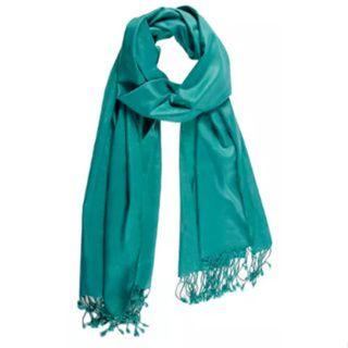 Cachecol Liso Unissex Lenço Feminino e Masculino com Franja - JWH-2428 Imagem de Cachecol Liso Unissex Lenço Feminino e Masculino com Franja