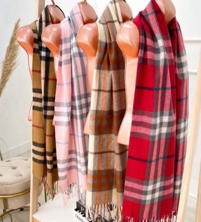 Lenço burberry clearance rosa