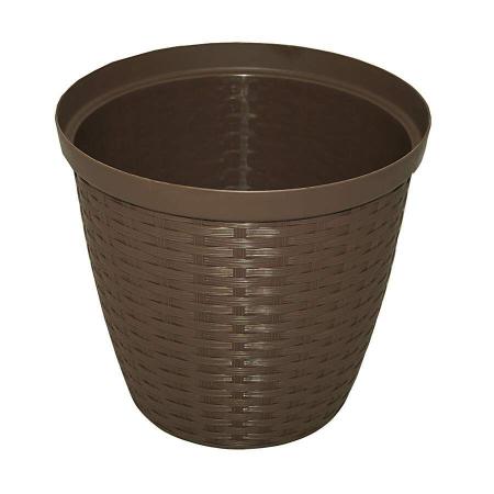 Imagem de Cachepô Okla Rattan Tabaco - 1,7L