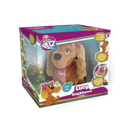 Club petz lucy sing and dance plush top