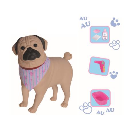Imagem de Cachorro Brinquedo Com Acessórios Brincar Pet Shop Crianças