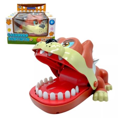 Cachorro Dentista Jogo Infantil de Apertar os dentes - Happy Time - Bonecos  - Magazine Luiza