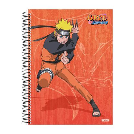 Cad uni 1x1 80fls SD Naruto c/ B/A c/4 - São Domingos - Caderno