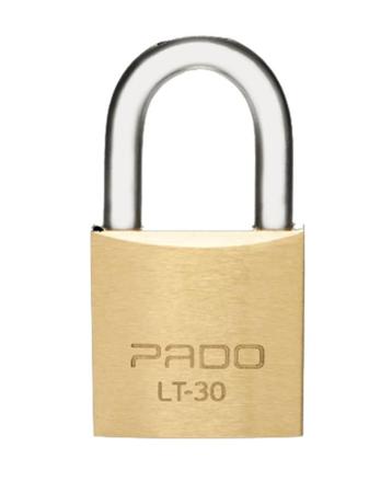 Cadeado 30Mm 2 Unidades 4 Chaves Mesmo Segredo De Latão Pado Imagem de Cadeado 30Mm 2 Unidades 4 Chaves Mesmo Segredo De Latão Pado