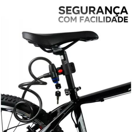 Cadeado De Cabo Reforçado Com Corrente Para Portão - King Imagem de Cadeado De Cabo Reforçado Com Corrente Para Portão