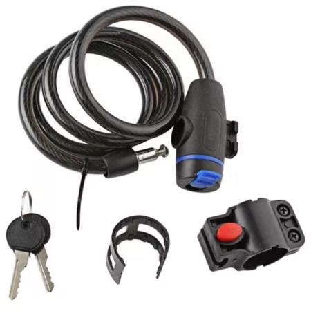 Cadeado De Cabo Reforçado Com Corrente Para Portão - Zonne Imagem de Cadeado De Cabo Reforçado Com Corrente Para Portão