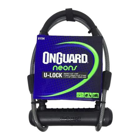 Cadeado Para Bicicleta Trava Bike Moto U Lock Onguard 8154