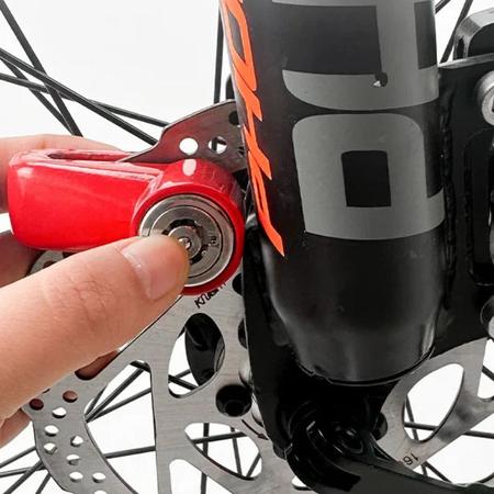 Cadeado Trava De Disco Freio Para Moto E Bike Antifurto - Utimix Imagem de Cadeado Trava De Disco Freio Para Moto E Bike Antifurto