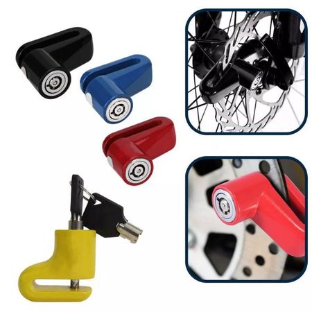 Cadeado Trava De Disco Freio Para Moto E Bike Antifurto - Utimix Imagem de Cadeado Trava De Disco Freio Para Moto E Bike Antifurto