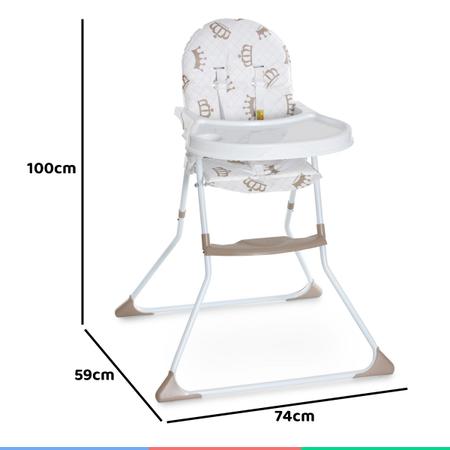 Cadeira alta refeições de bebé conversível 6 em 1 conjunto de mesa e cadeira  para crianças com bandeja almofada removível 58 x 58 x 98 cm Cinzenta