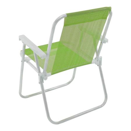 Imagem de Cadeira Alta Lazy em Alumínio Verde Bel