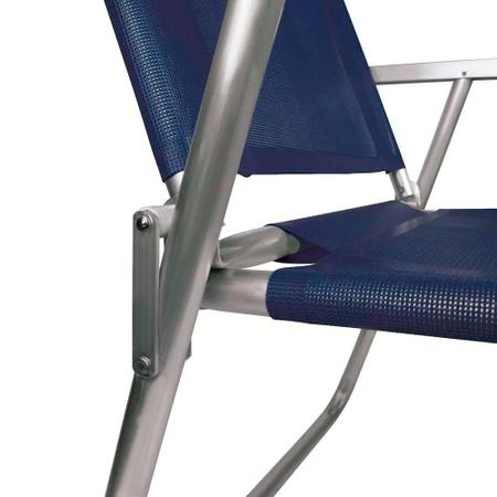 Imagem de Cadeira Alumínio Oversize Azul