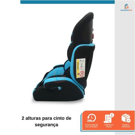 Imagem de Cadeira Automovel Carro Bebe Tx Assento Booster Elevação Infantil 2 Alturas Protetor Apoio de Cabeça 9 A 36kg Star Baby