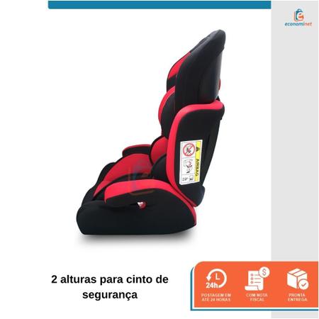 Imagem de Cadeira Automovel Carro Bebe Tx Assento Booster Elevação Infantil 2 Alturas Protetor Apoio de Cabeça 9 A 36kg Star Baby