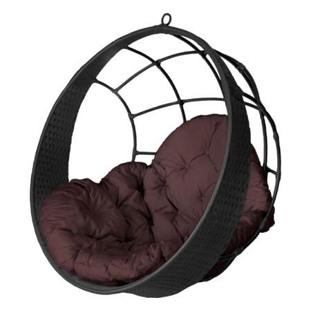 Imagem de Cadeira Balanço Ninho Suspenso de Fibra com Almofada Impermeável