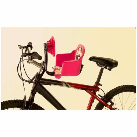 Imagem de Cadeira Bicicleta Dianteira Frontal Cadeirinha Volante ul