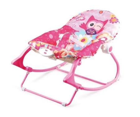 Imagem de Cadeira Cadeirinha Bebê Descanso Vibratória Musical Até 18kg Pequena Princesa