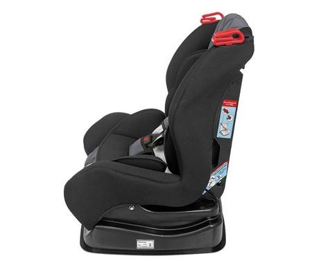 Imagem de Cadeira Cadeirinha Poltrona Para Carro Infantil Bebê de 9kg a 25kg Atlantis Cinza Tutti Baby