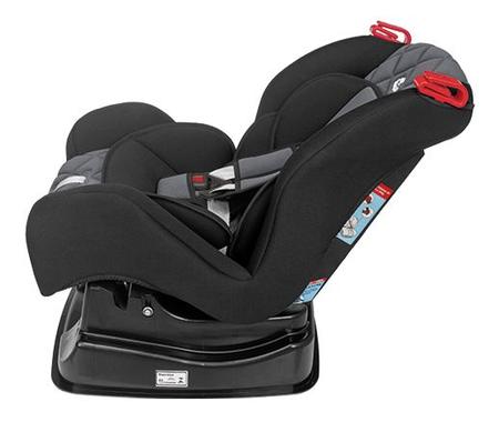 Imagem de Cadeira Cadeirinha Poltrona Para Carro Infantil Bebê de 9kg a 25kg Atlantis Cinza Tutti Baby