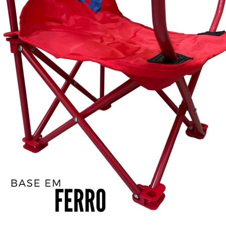Imagem de Cadeira Camping Infantil Compacta Descanso do Bebê Criança Retrátil Divertida Praia e Casa Urso Importway
