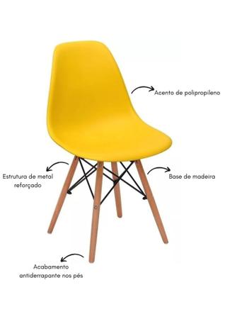 Imagem de Cadeira Charles Eames Wood Design Moderno Pp-638 inovartte