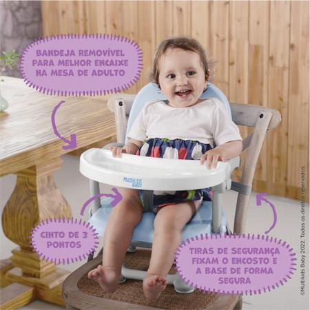 Imagem de Cadeira de alimentação elevatória Peanuts 6M-15kgs Bege Multikids Baby - BB182